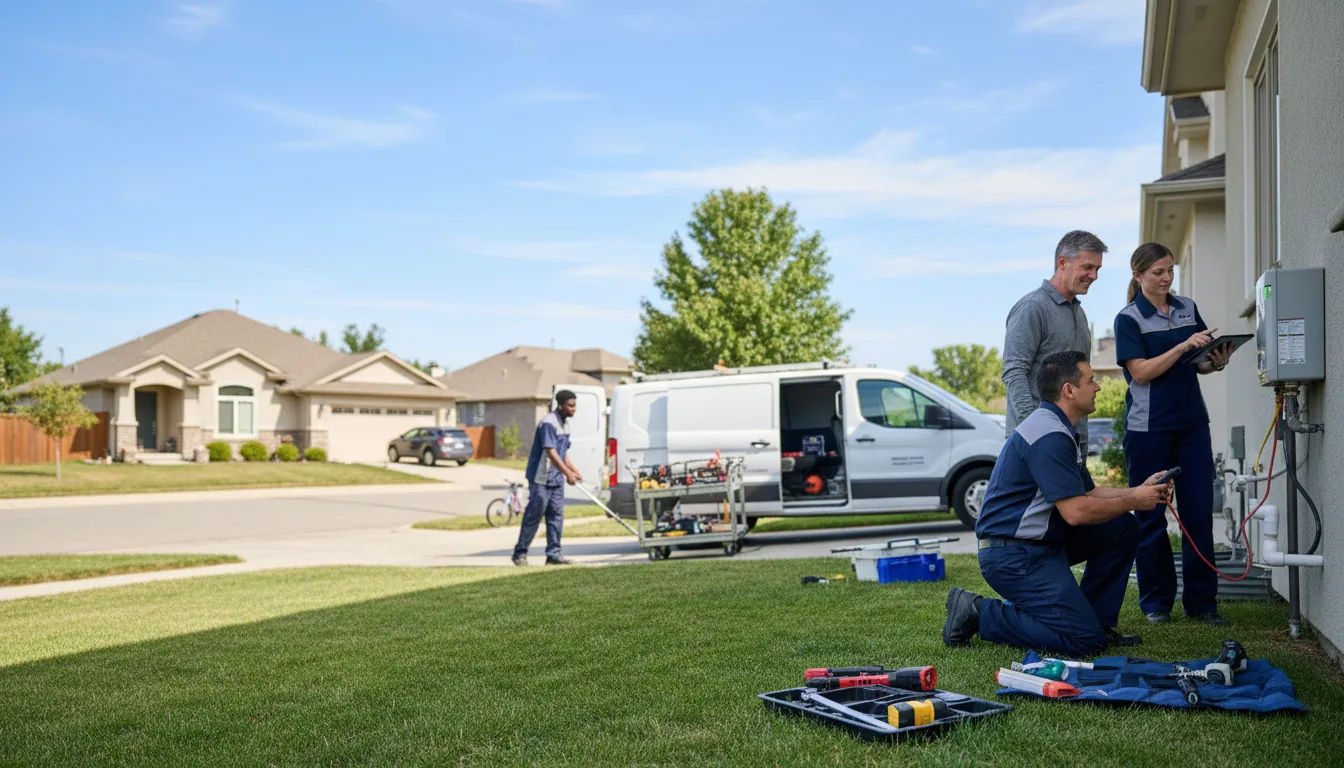 Tankless water heater service in Batavia, IL